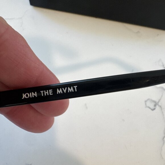 MVMT Reveler Blue Light Blocking Glasses w/ Case — AAAM-BLUE 57-17-145 — Black - Picture 5 of 10